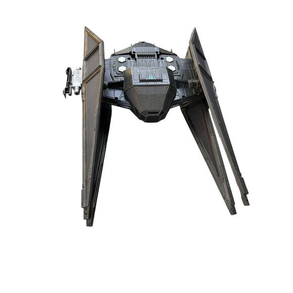 Star Wars Force Link Tie Silencer with Kylo Ren Figure Loose Space Ship 2016 - Picture 1 of 10